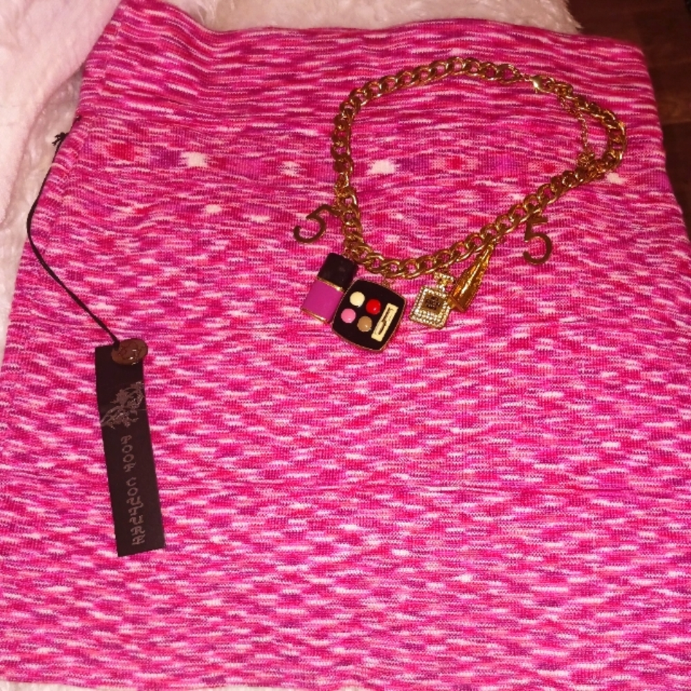 PINK MINI SKIRT